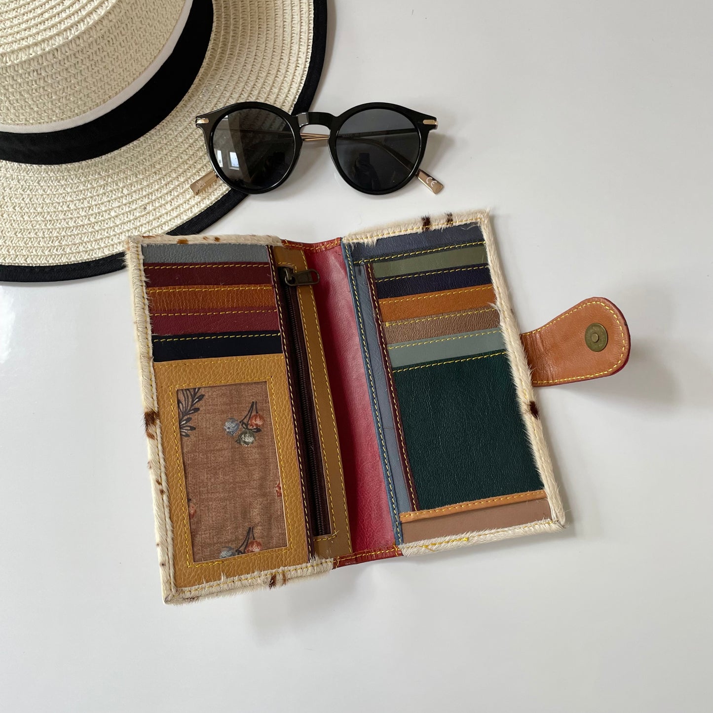 OUTLET Nephele Vera Purse Unique Handmade Recycled Sustainable Leather