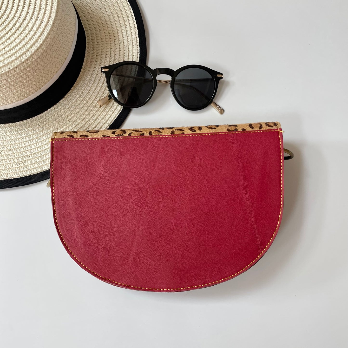 OUTLET Nephele Claire Bag Unique Handmade Recycled Sustainable Leather