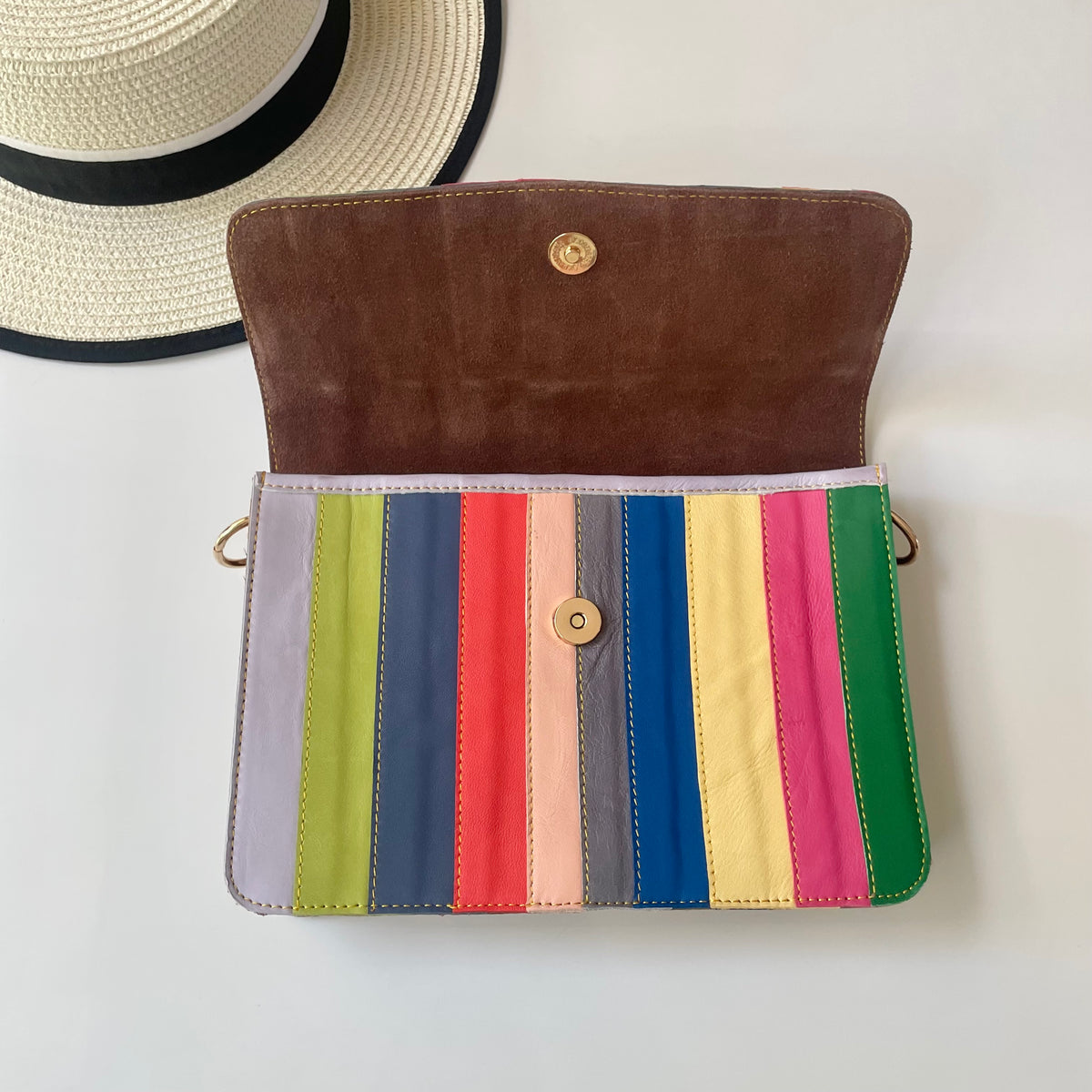 OUTLET Nephele Luna Bag Unique Handmade Recycled Sustainable Leather