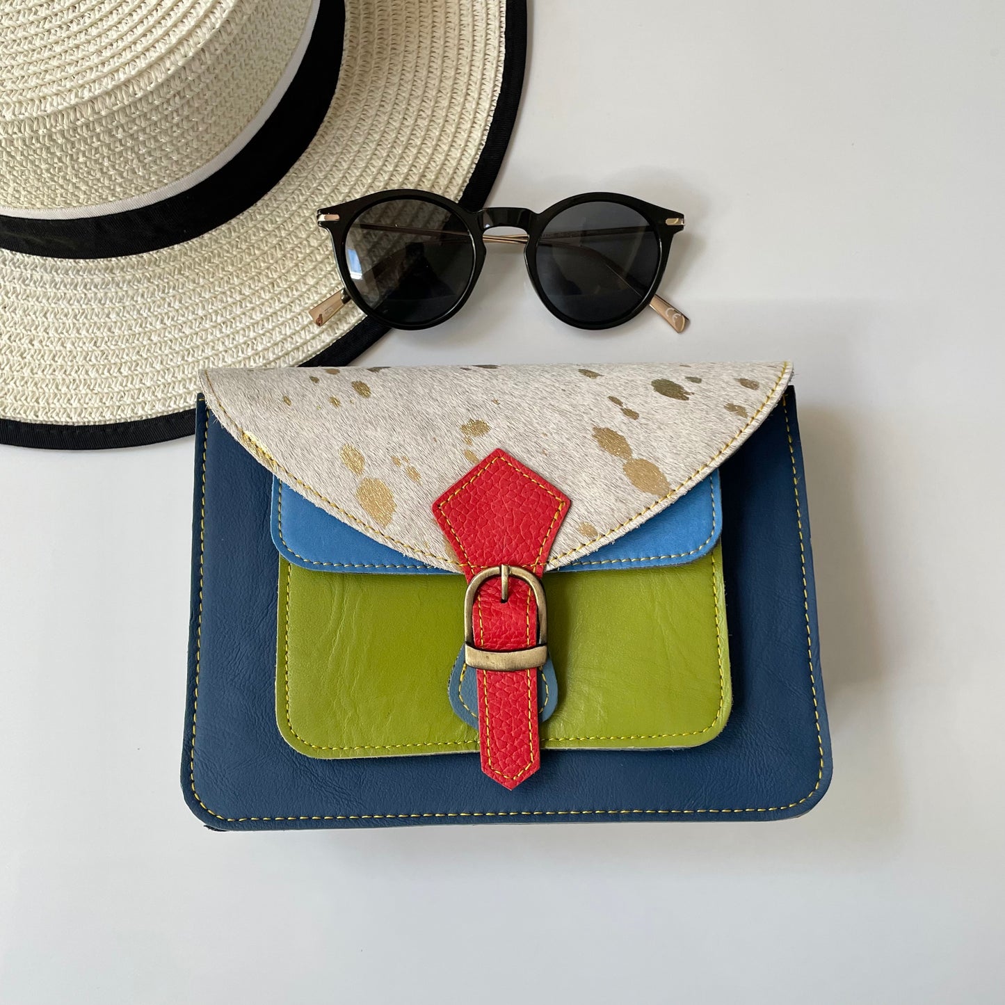 Nephele Dixie Bags Unique Handmade Recycled Sustainable Upcycled Leather