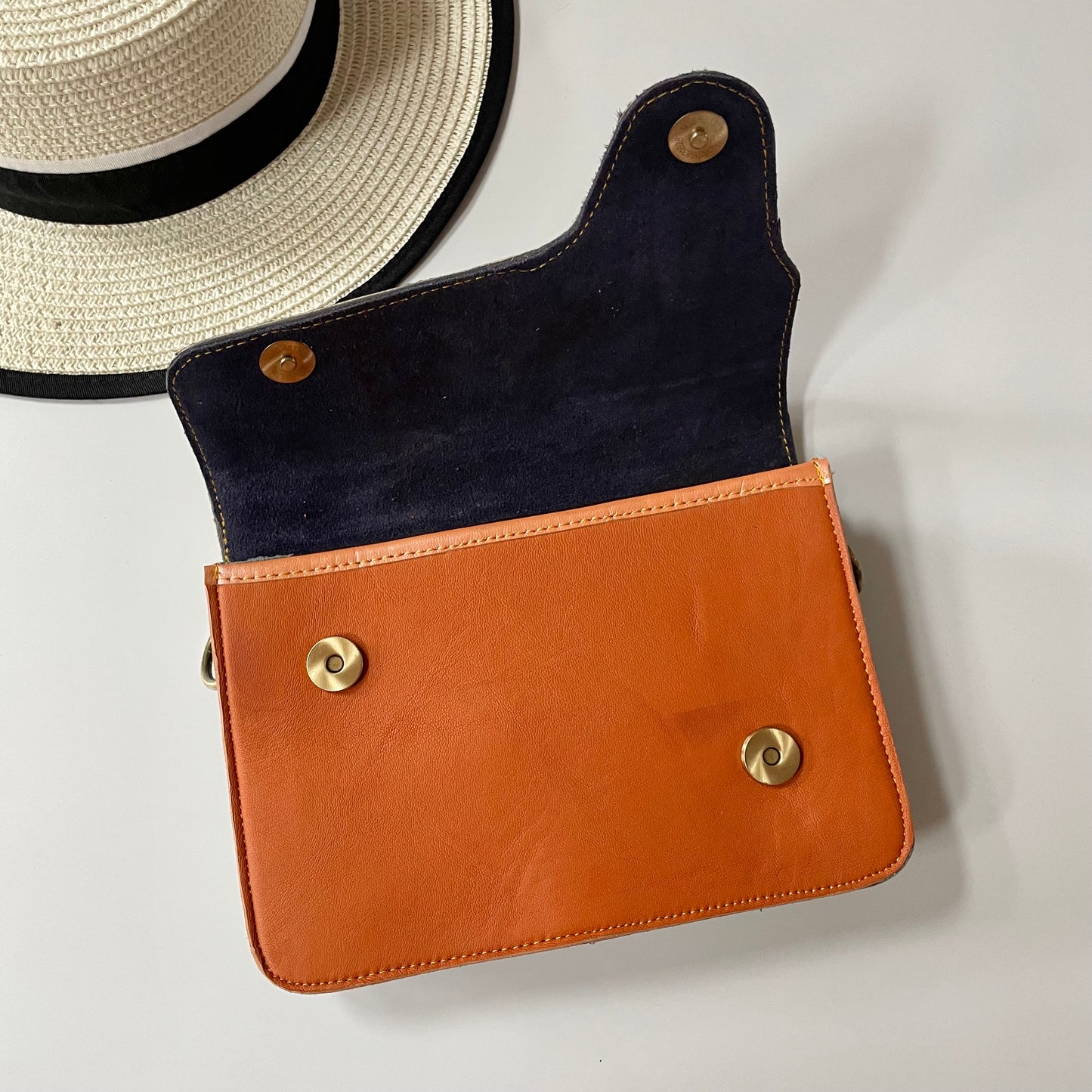 OUTLET Nephele Edna Bag Unique Handmade Recycled Sustainable Leather