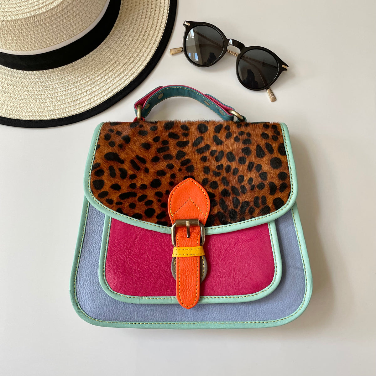 Nephele Lydia Bags Unique Handmade Upcycled Sustainable Leather