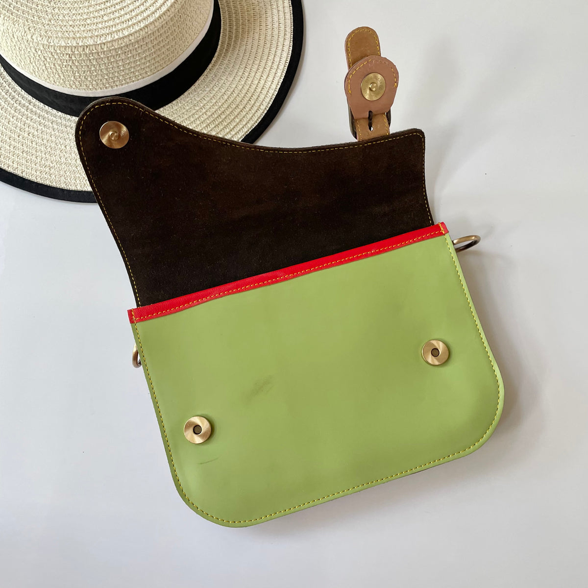 OUTLET Nephele Grace Bag Unique Handmade Recycled Sustainable Leather