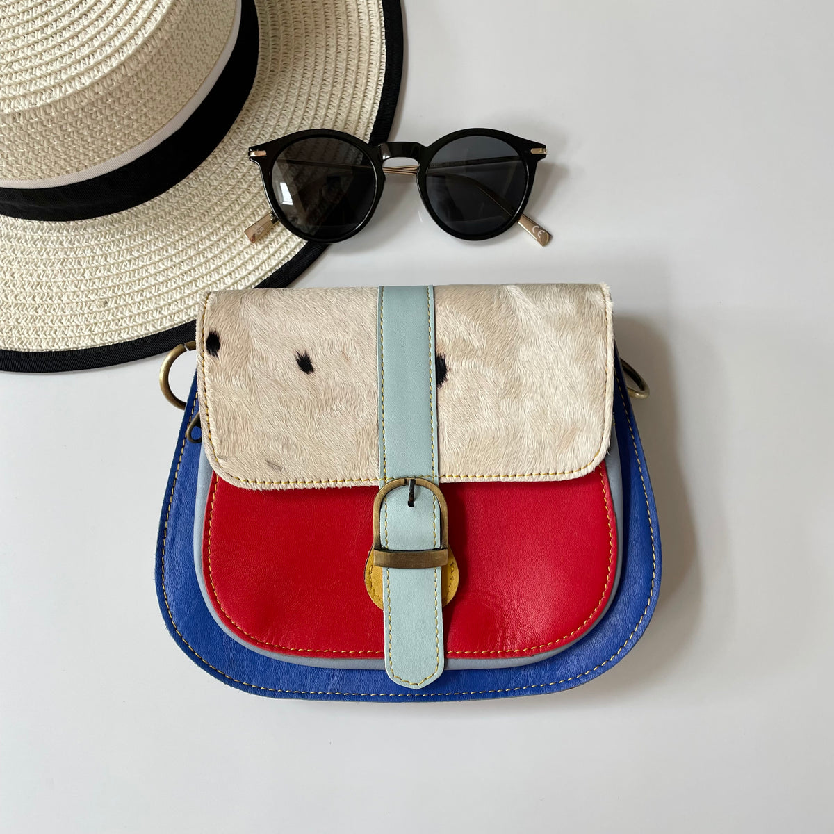 NEW Nephele Agnes Bags Unique Handmade Recycled Leather