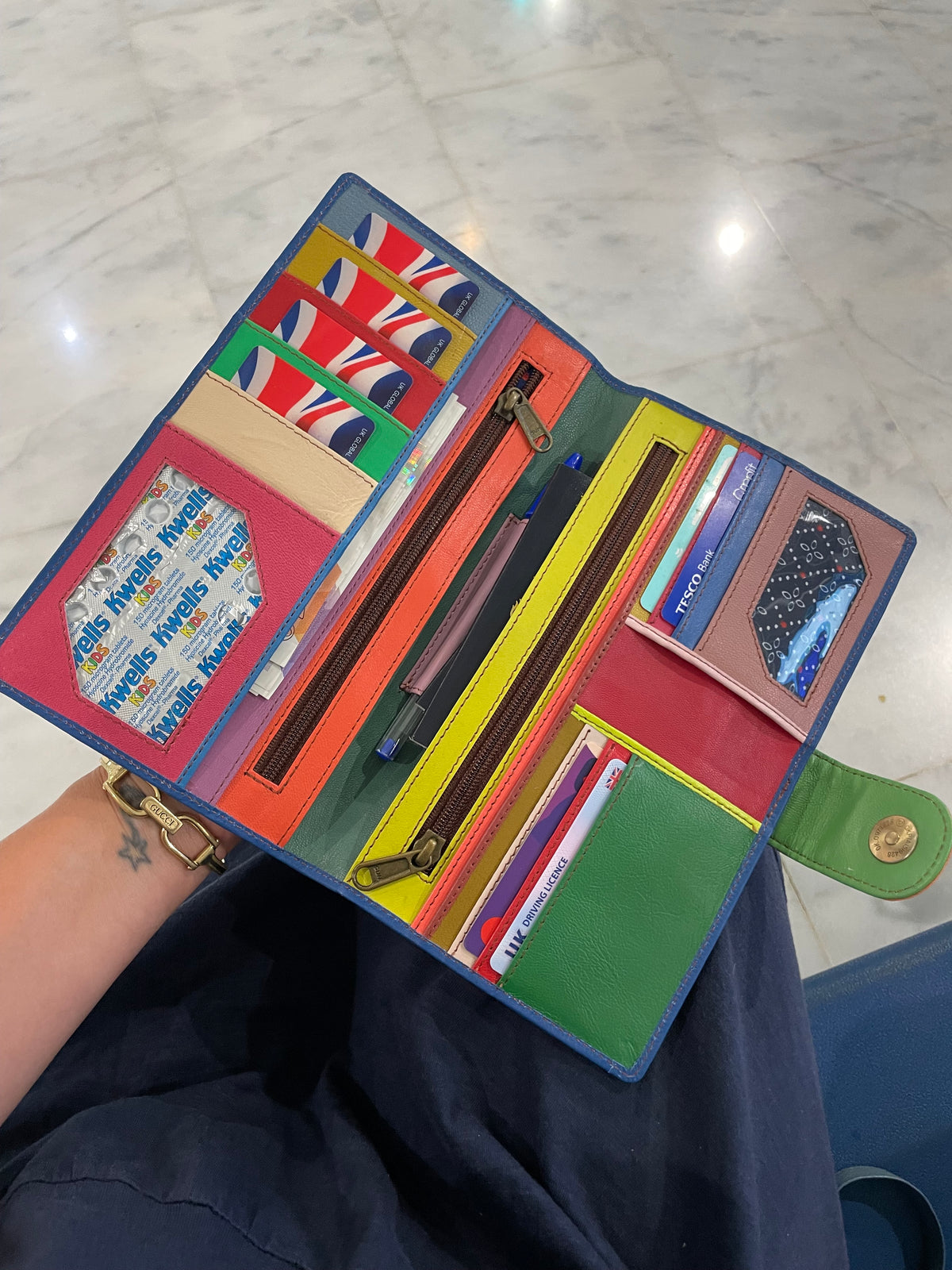 Nephele Eve Organiser Unique Handmade Upcycled Sustainable Leather