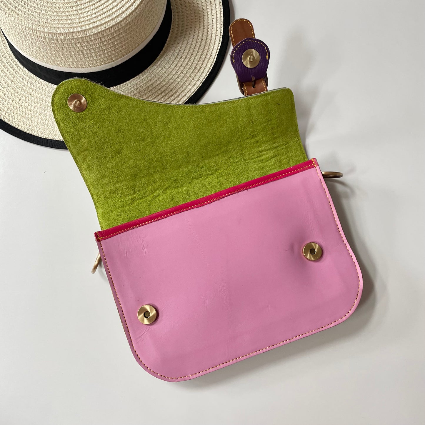 OUTLET Nephele Grace Bag Unique Handmade Recycled Sustainable Leather