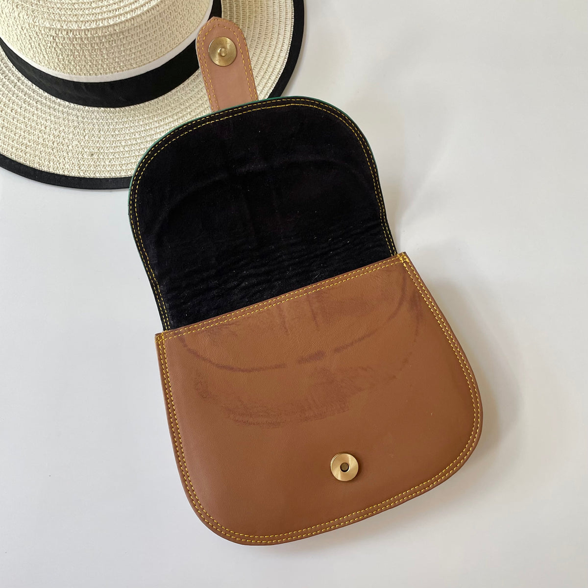 OUTLET Nephele Cecile Bag Unique Handmade Recycled Sustainable Leather