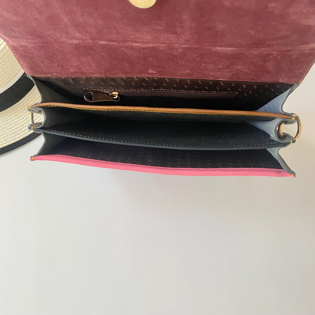 OUTLET Nephele Luna Bag Unique Handmade Recycled Sustainable Leather