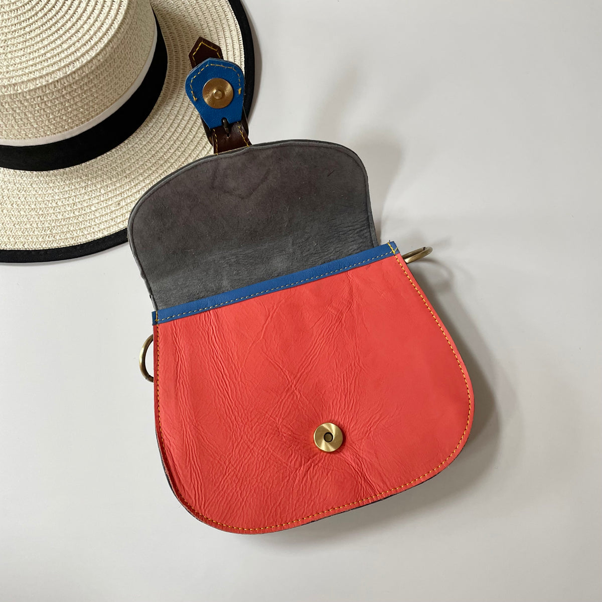 OUTLET Nephele Tallulah Bag Unique Handmade Recycled Sustainable Leather