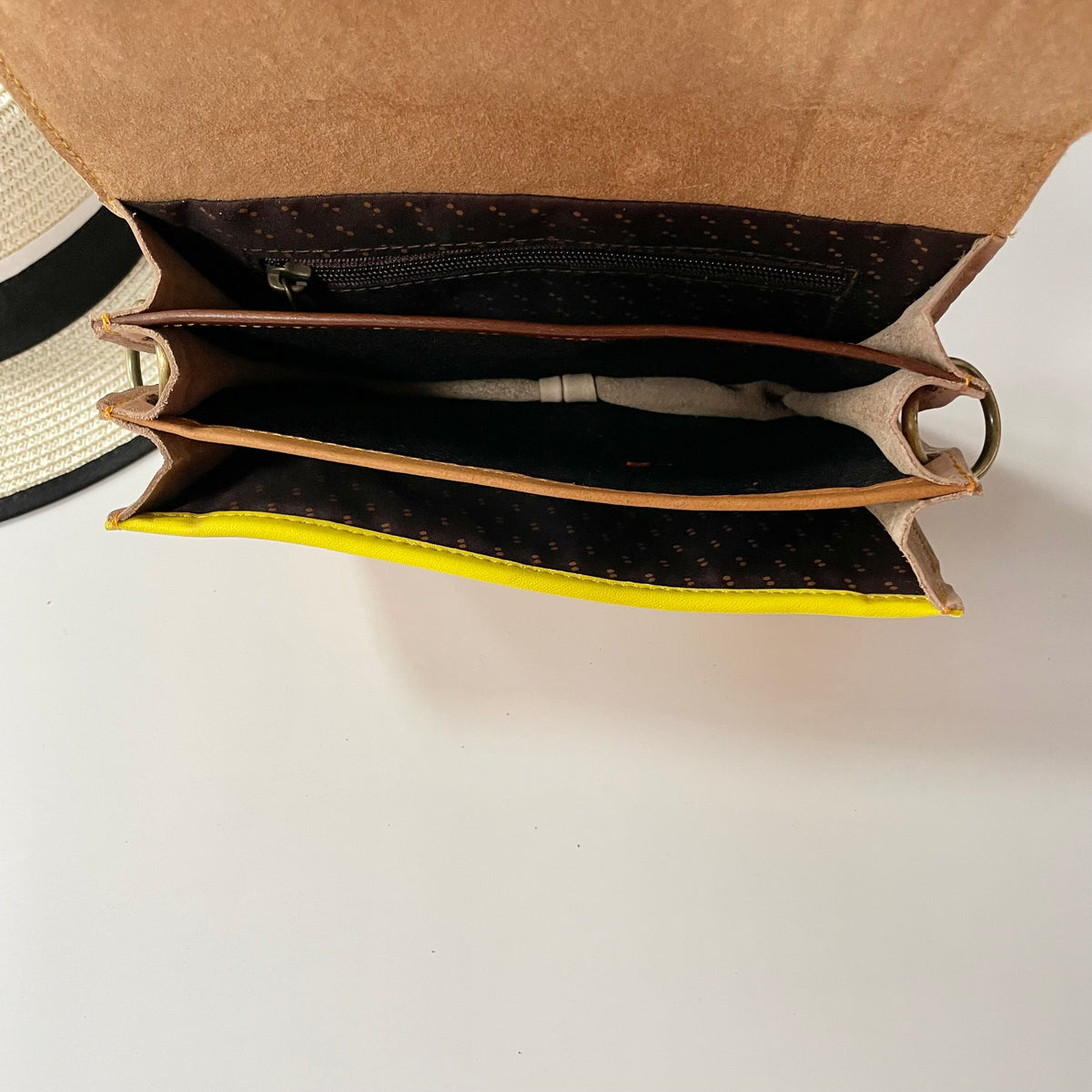 OUTLET Nephele Edna Bag Unique Handmade Recycled Sustainable Leather