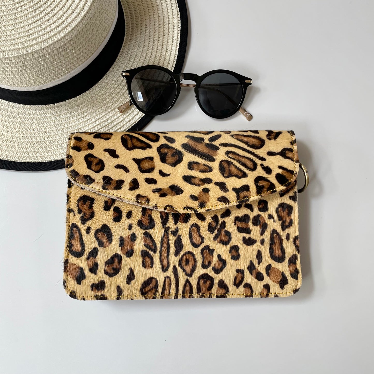 OUTLET Nephele Eadie Full Print Bag Unique Handmade Recycled Sustainable Leather