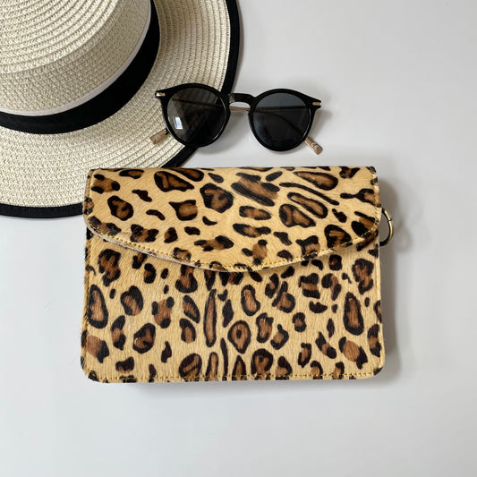 OUTLET Nephele Eadie Full Print Bag Unique Handmade Recycled Sustainable Leather