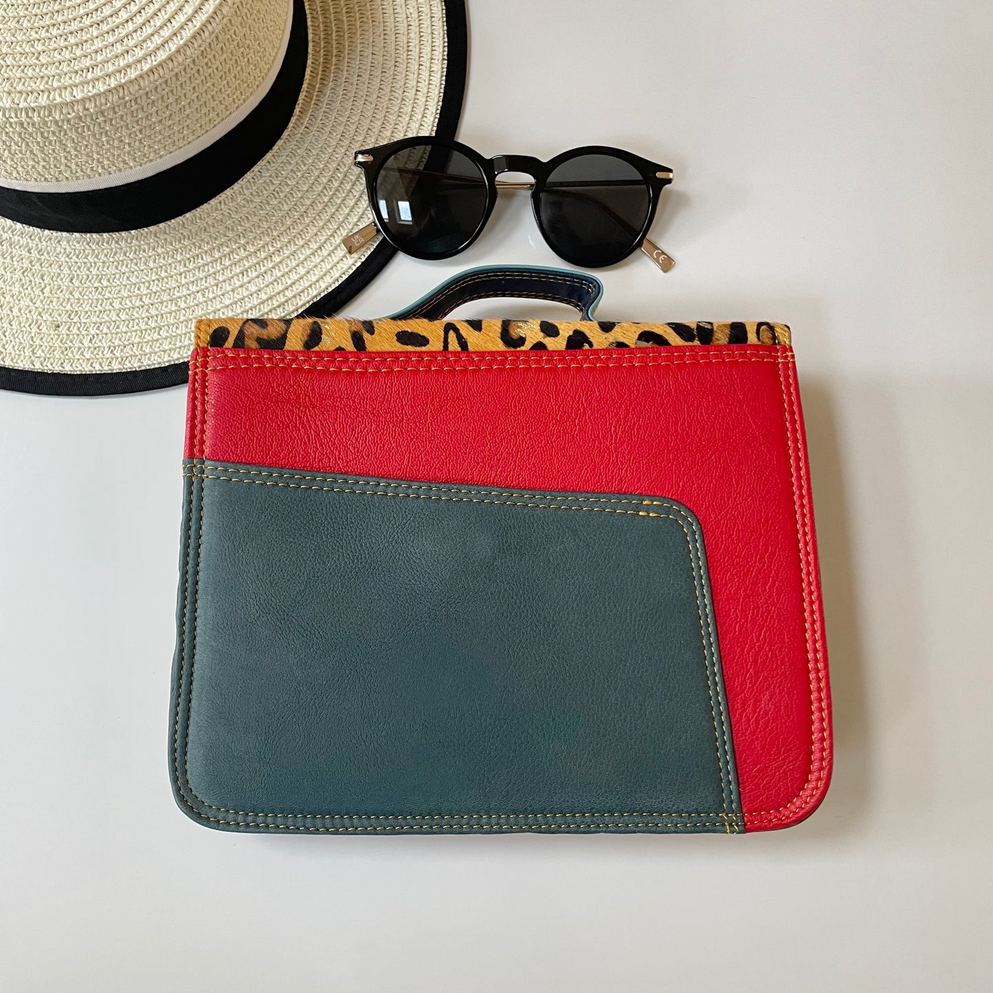 OUTLET Nephele Hana Bag Unique Handmade Recycled Sustainable Leather