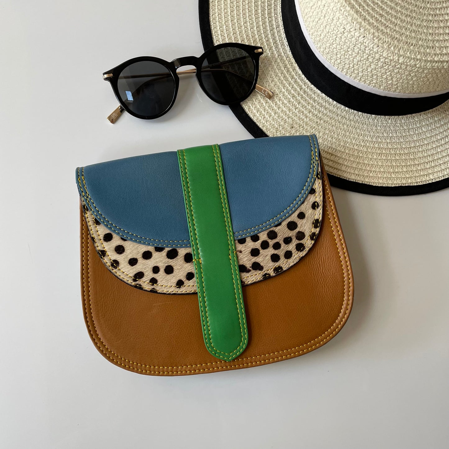 Nephele Cecile Bags Unique Handmade Recycled Sustainable Upcycled Leather