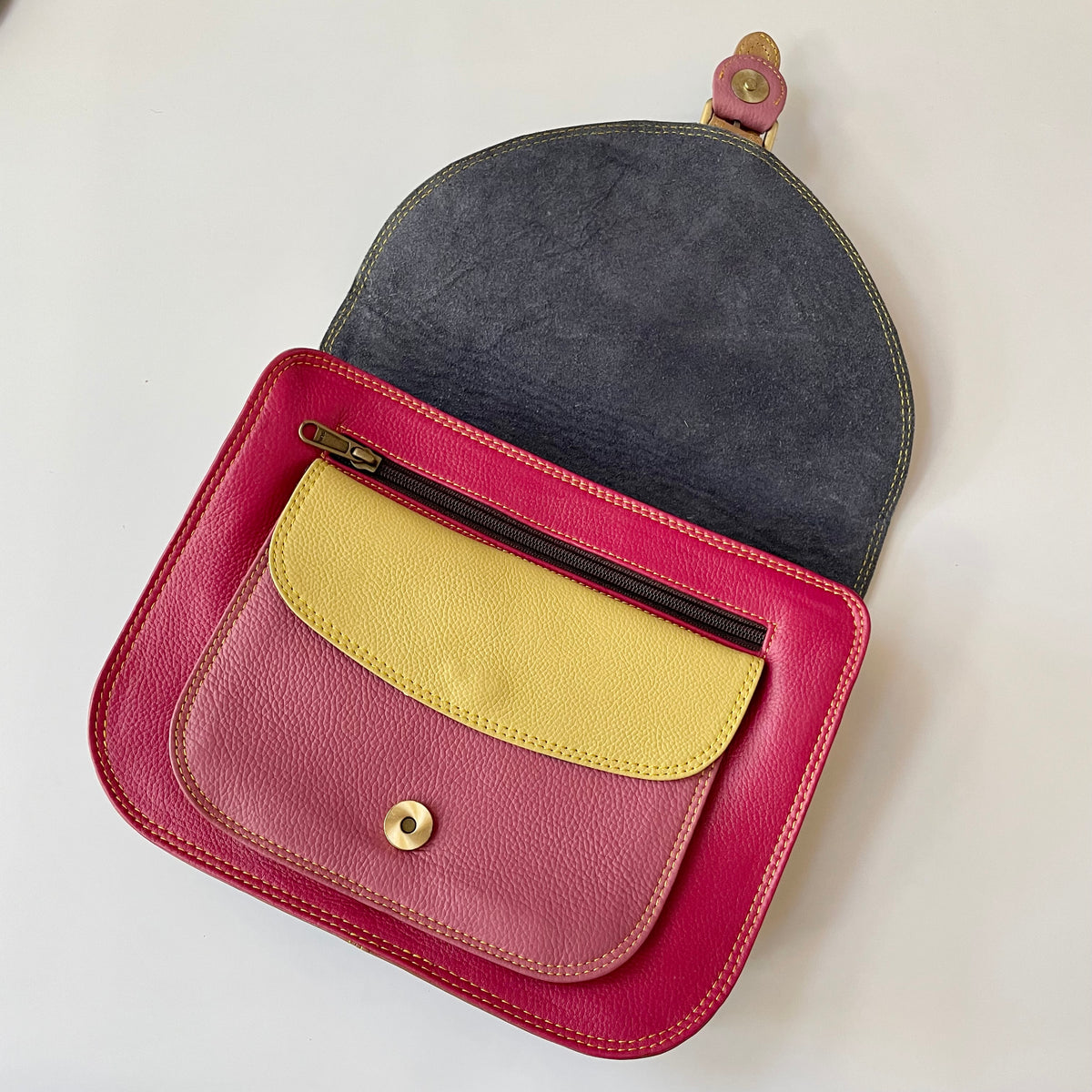 OUTLET Nephele Libby Bag Unique Handmade Recycled Sustainable Leather