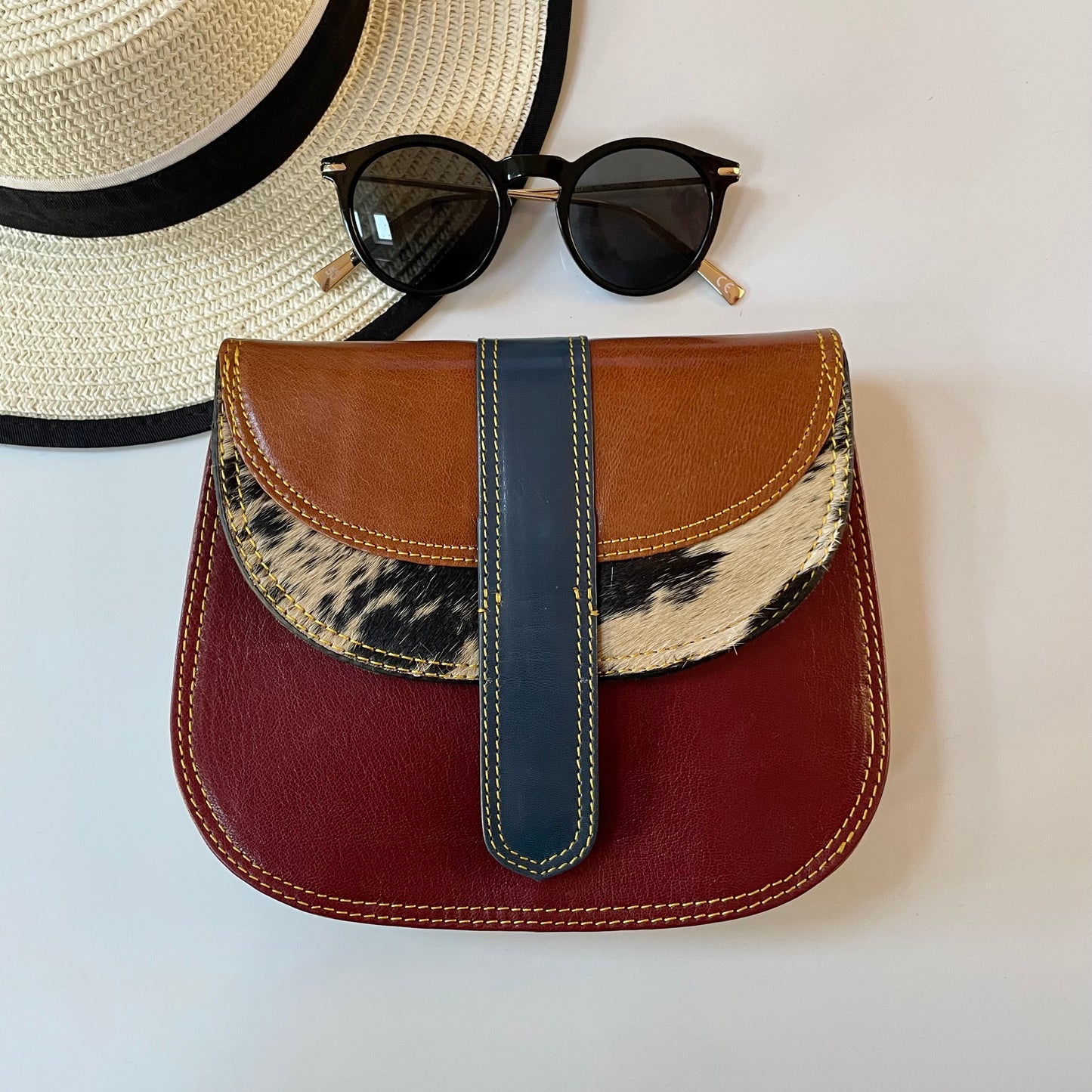 Nephele Cecile Bags Unique Handmade Recycled Sustainable Upcycled Leather