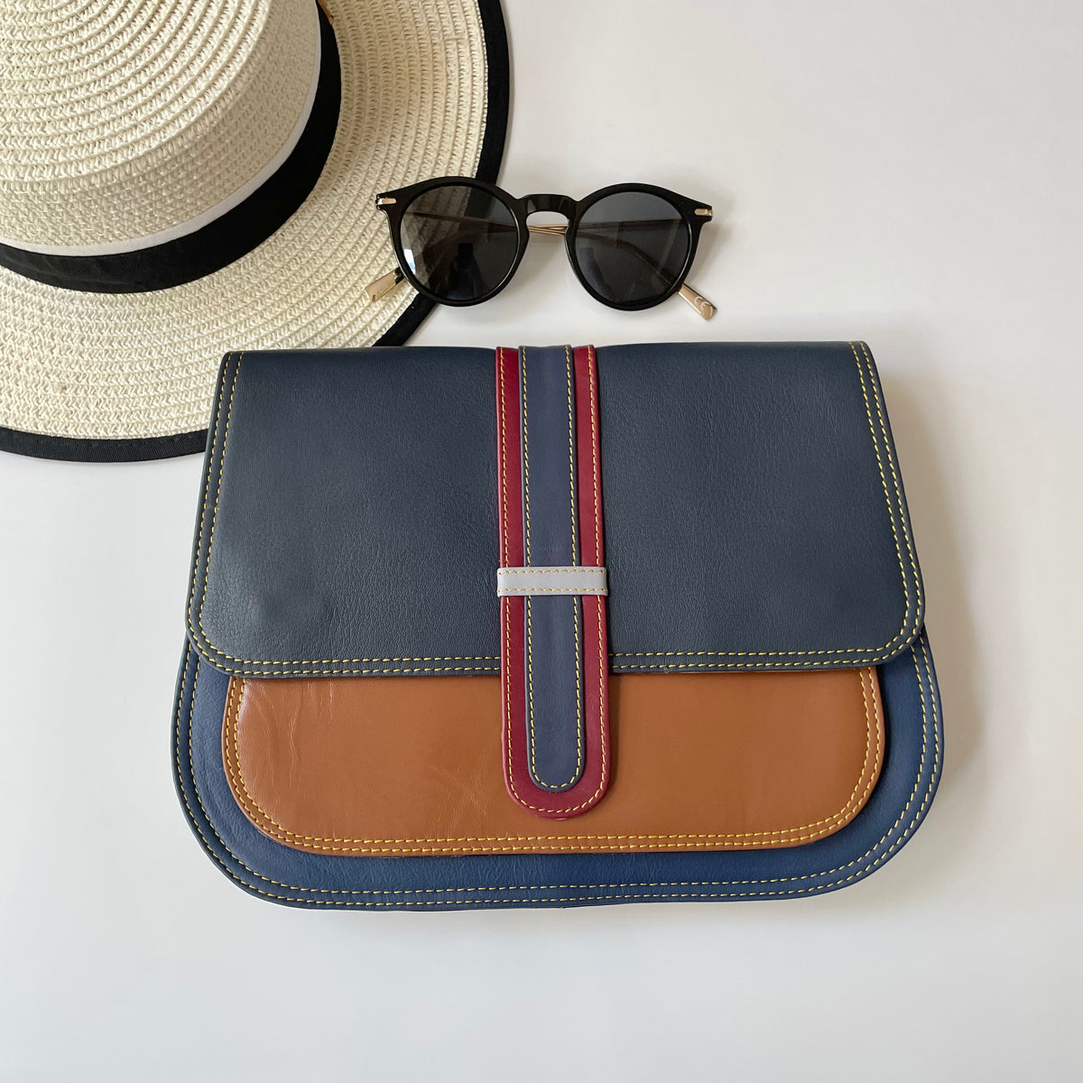 Nephele Vanessa Bags Unique Handmade Upcycled Sustainable Leather