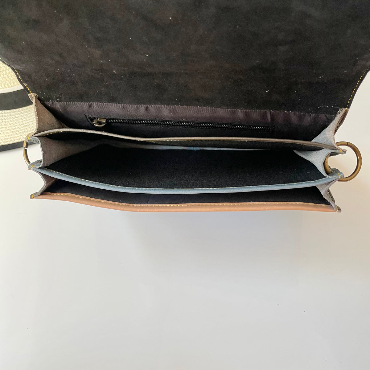 NEW Nephele Blanche Bags Unique Handmade Recycled Leather