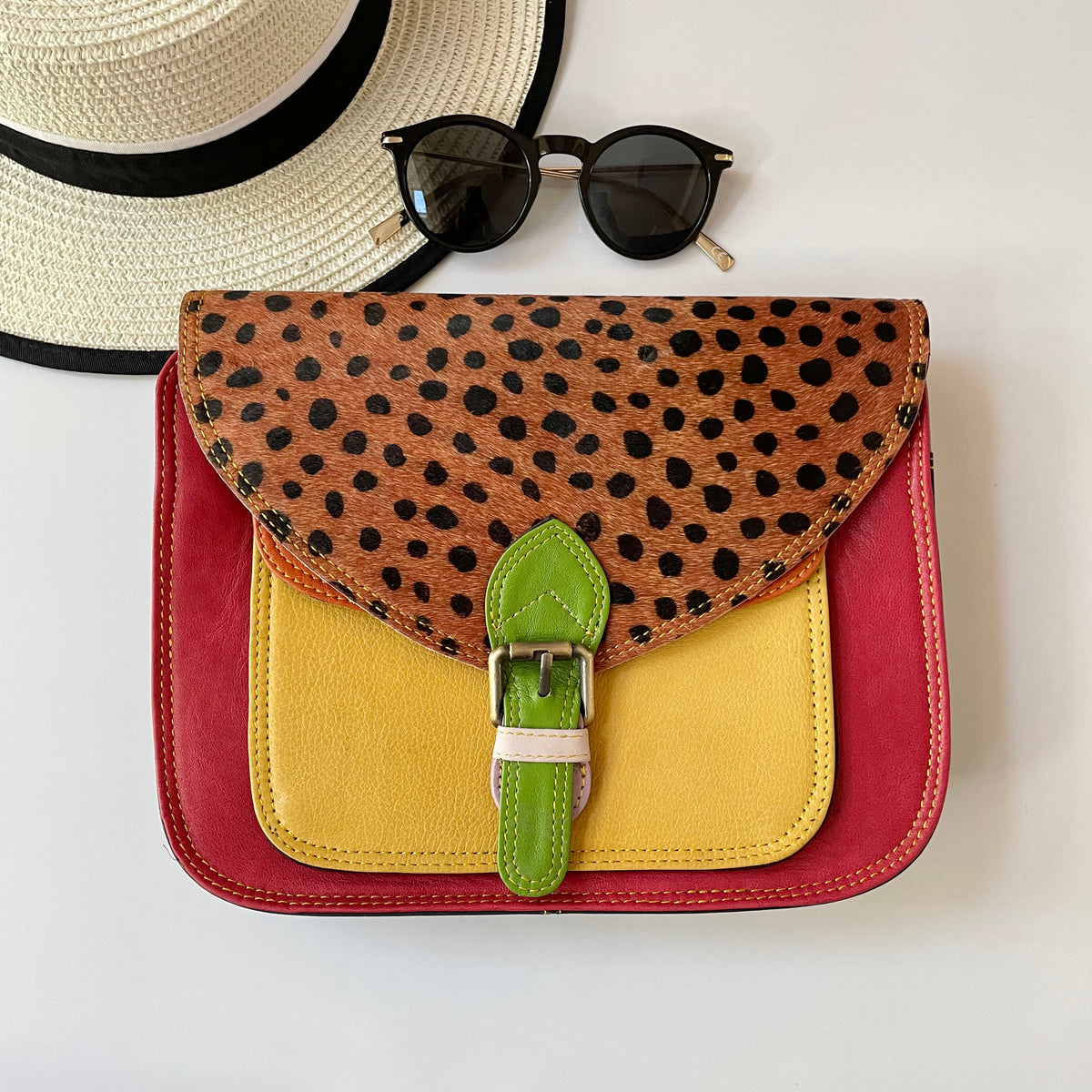 Nephele Libby Bags Unique Handmade Upcycled Sustainable Leather