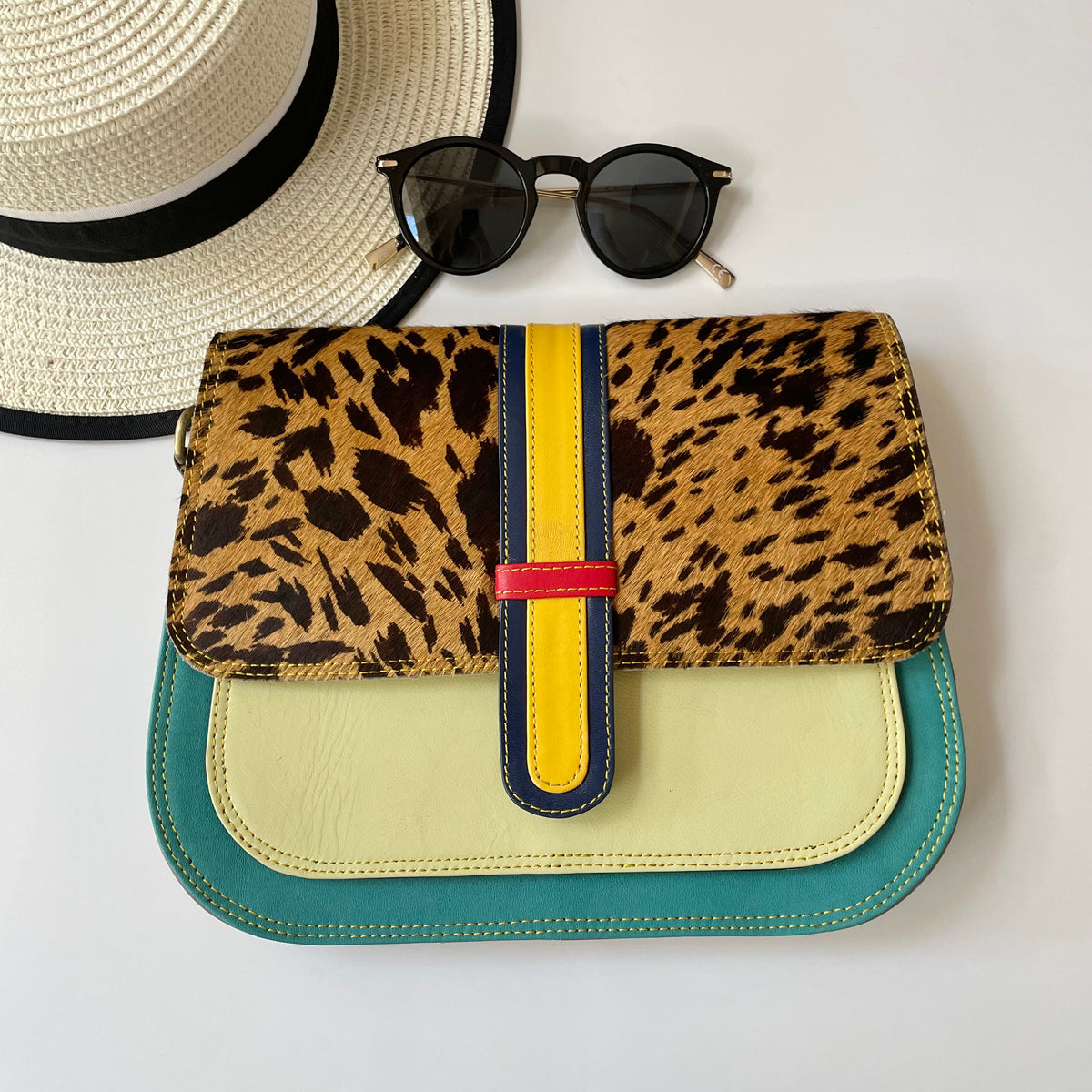 Nephele Vanessa Bags Unique Handmade Upcycled Sustainable Leather