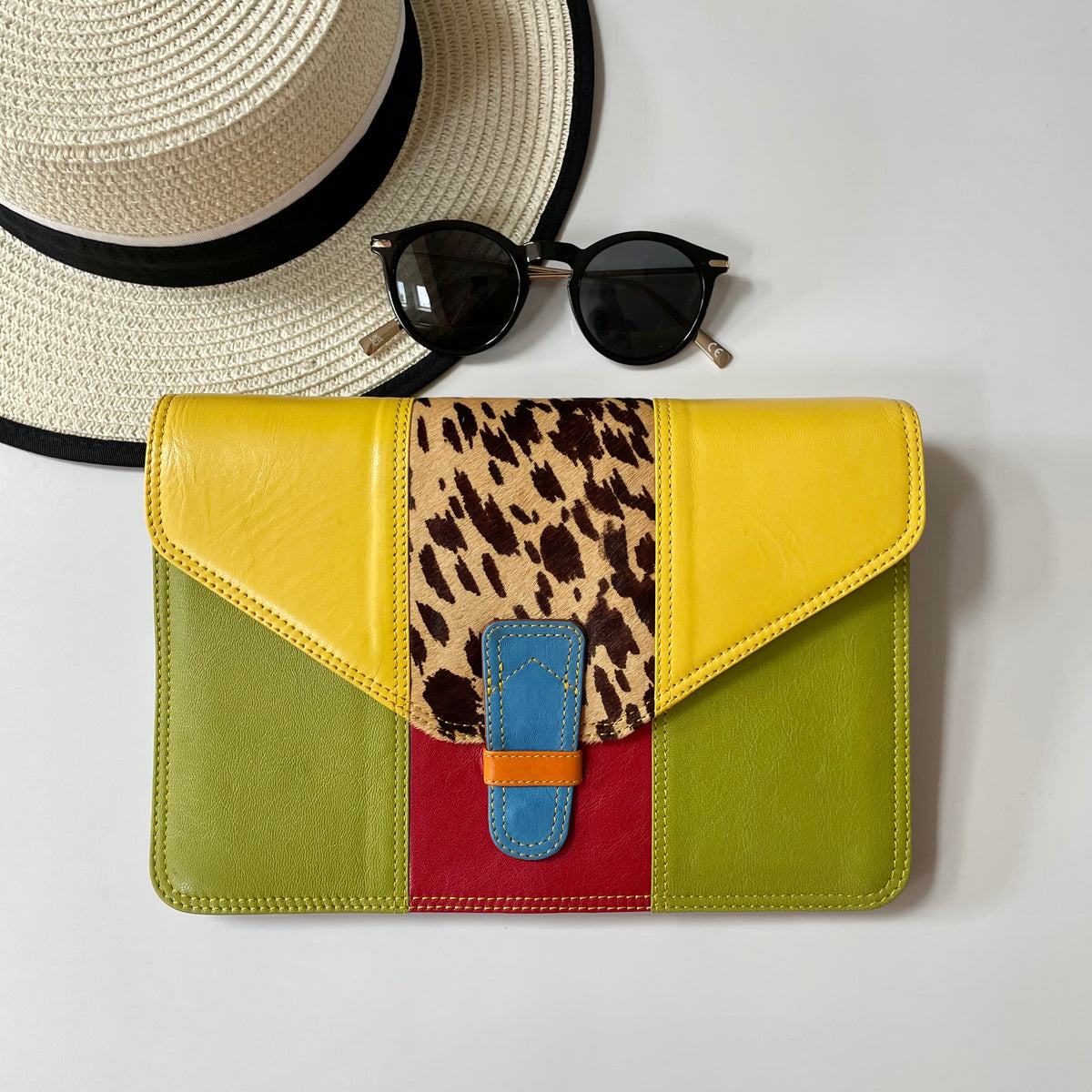 Nephele Mavis Bags Unique Handmade Upcycled Sustainable Leather