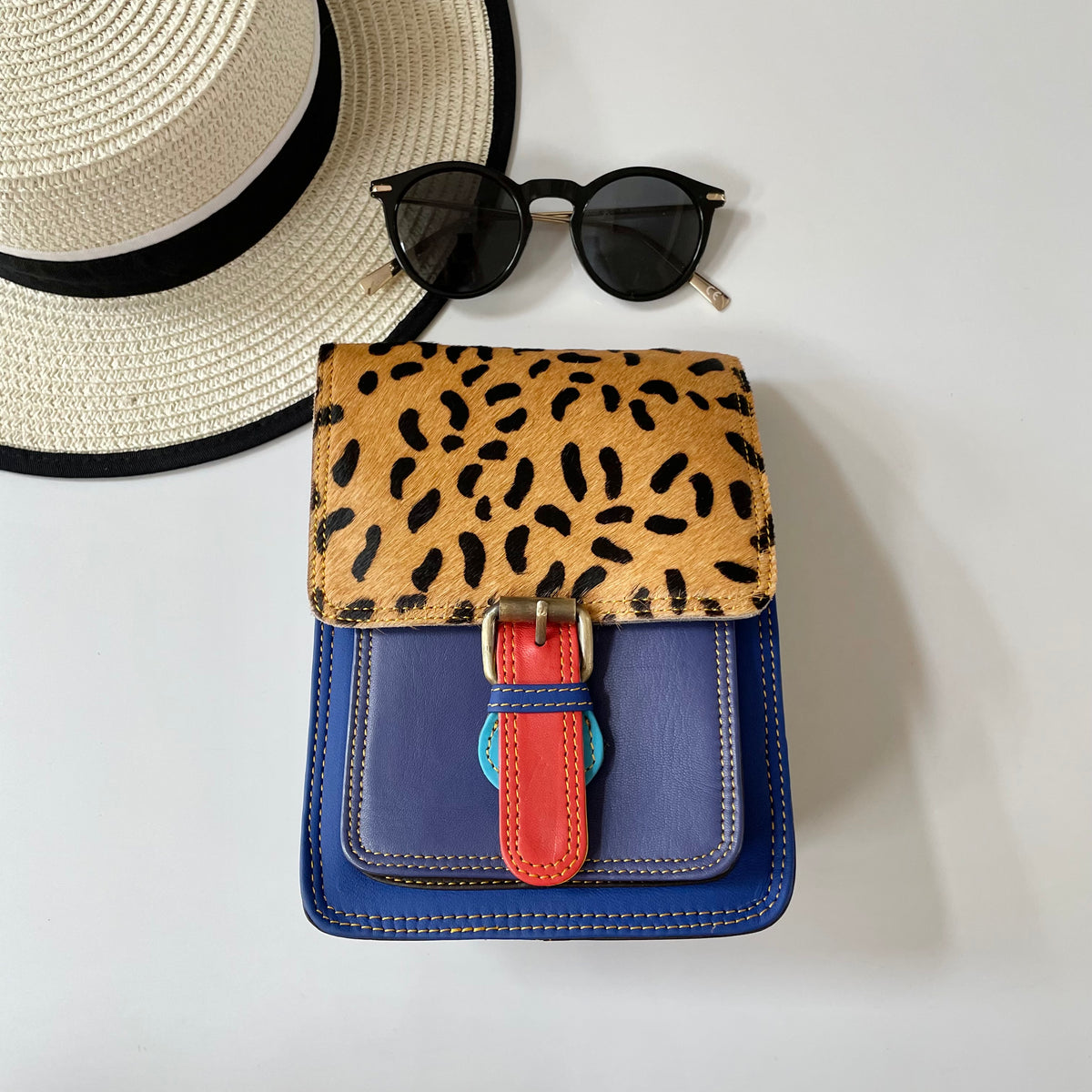 Nephele Gertrude Bags Unique Handmade Upcycled Sustainable Leather