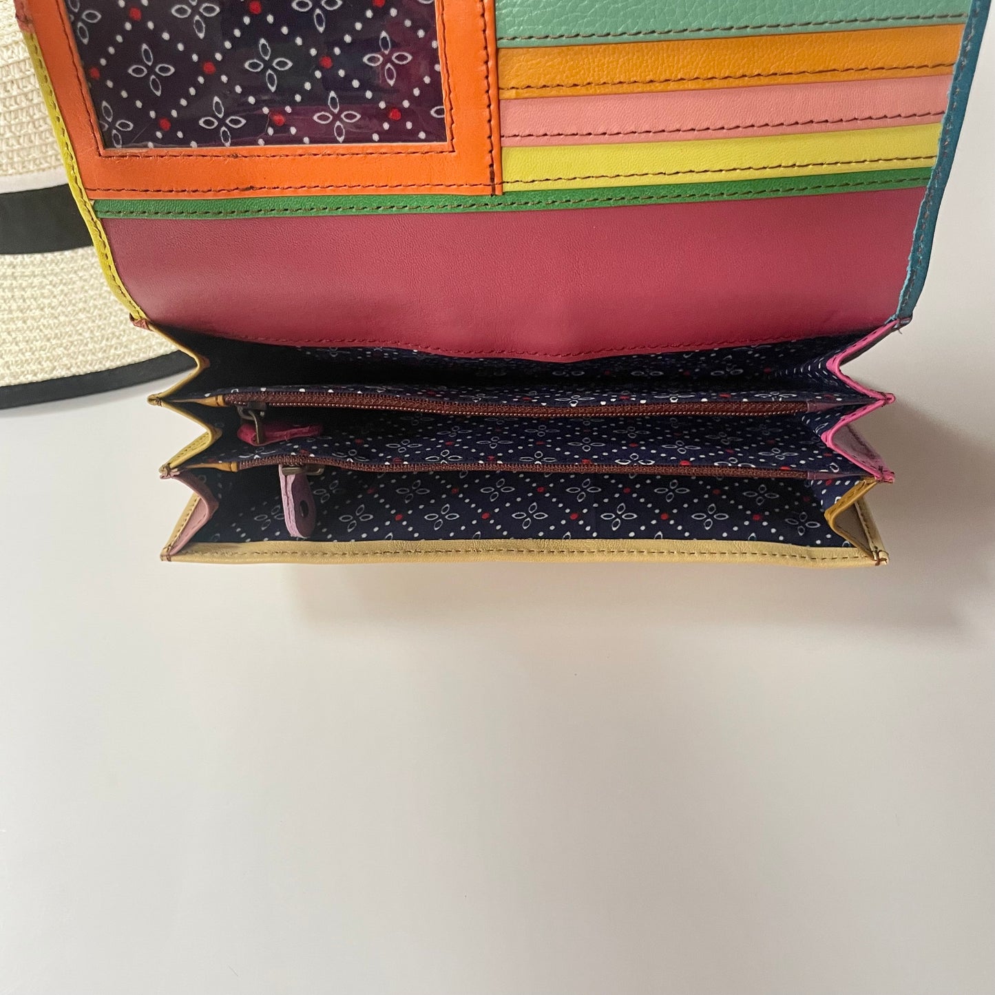 OUTLET Nephele Drew Purse Unique Handmade Recycled Sustainable Leather