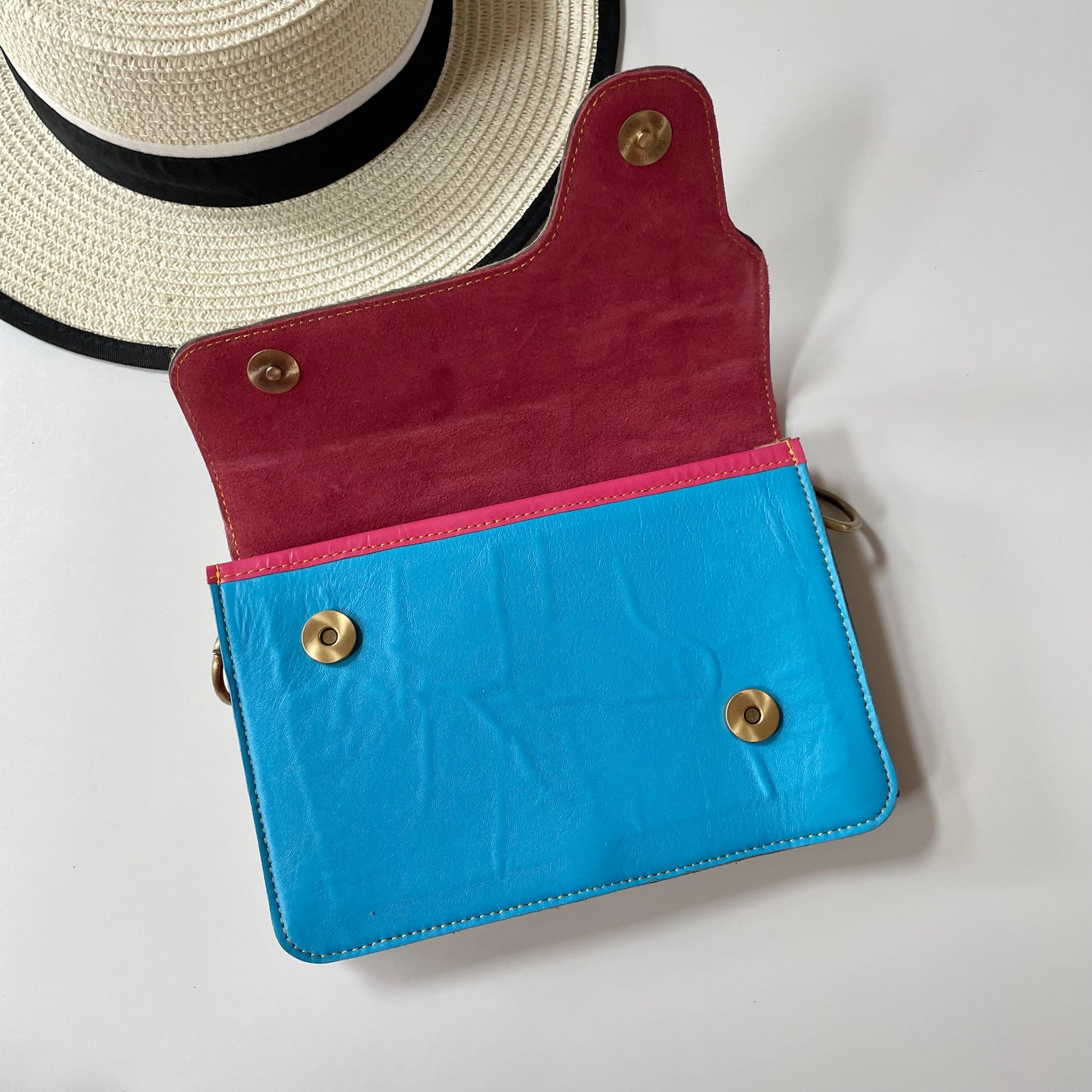 OUTLET Nephele Edna Bag Unique Handmade Recycled Sustainable Leather