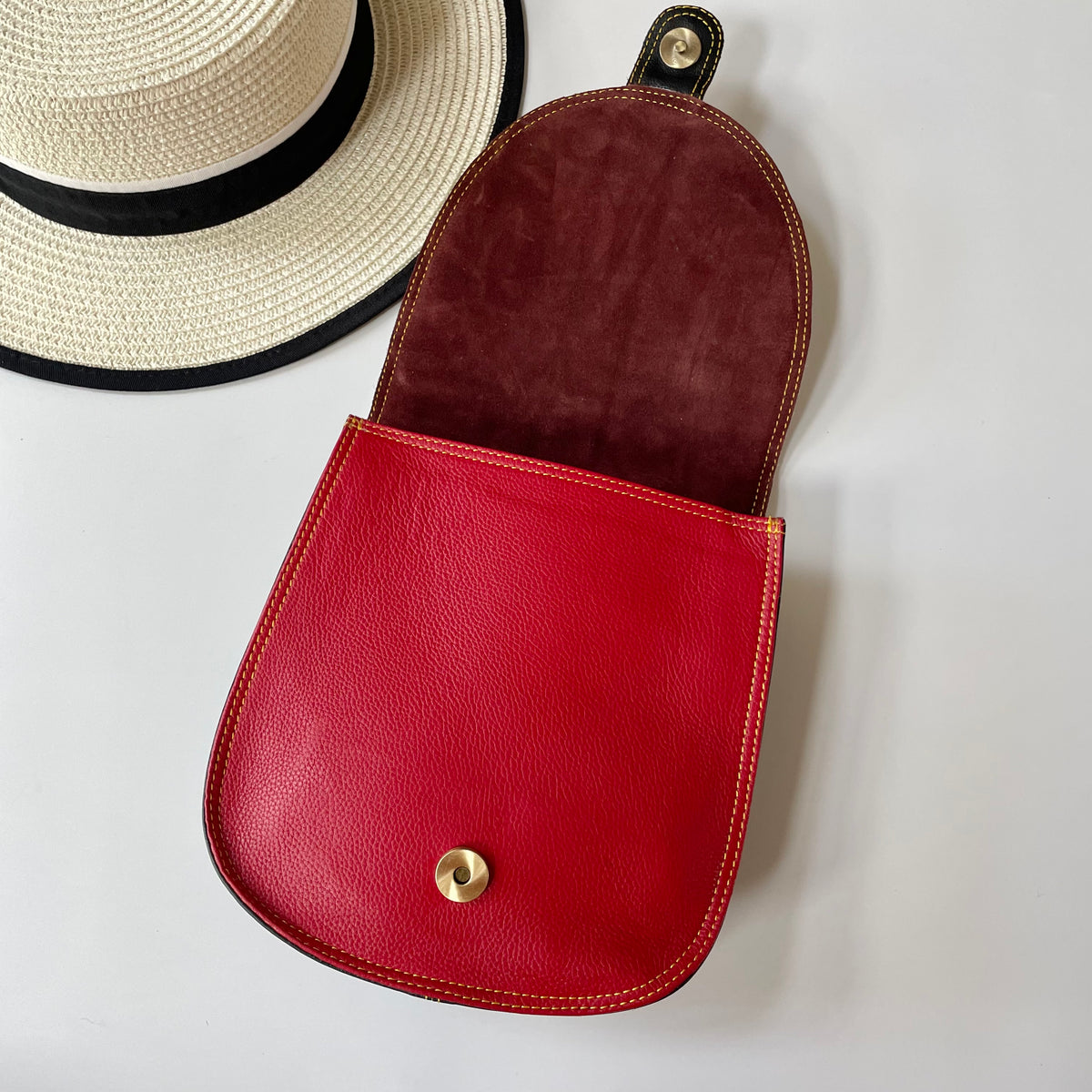 OUTLET Nephele Margot Bag Unique Handmade Recycled Sustainable Leather