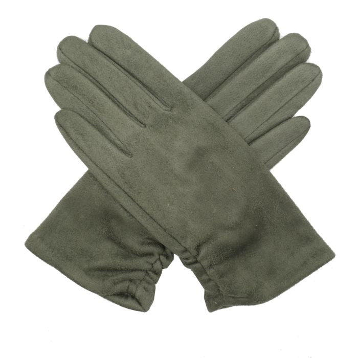 Autumn Olive Green Gloves