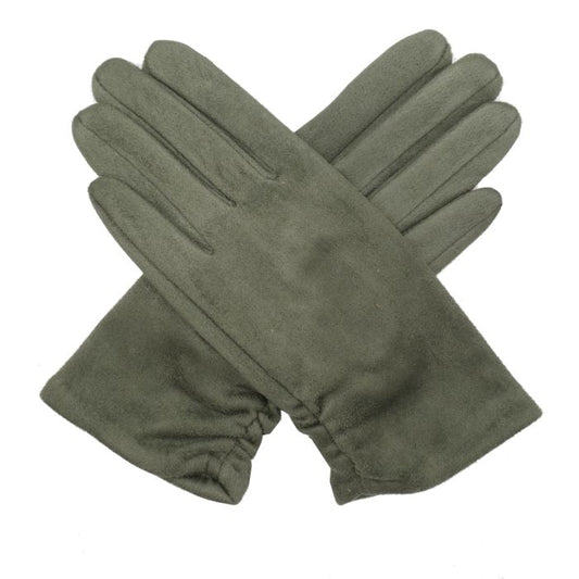 Autumn Olive Green Gloves