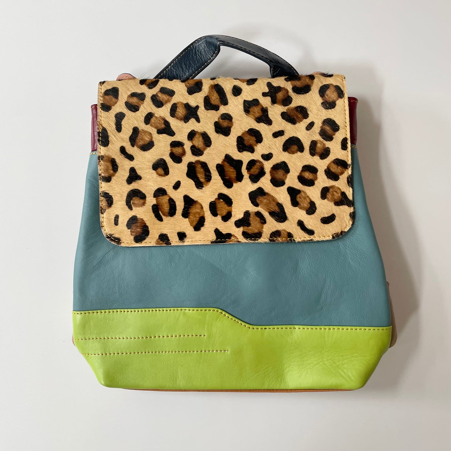Nephele Robyn Multiway Backpack Unique Handmade Recycled Sustainable Upcycled Leather