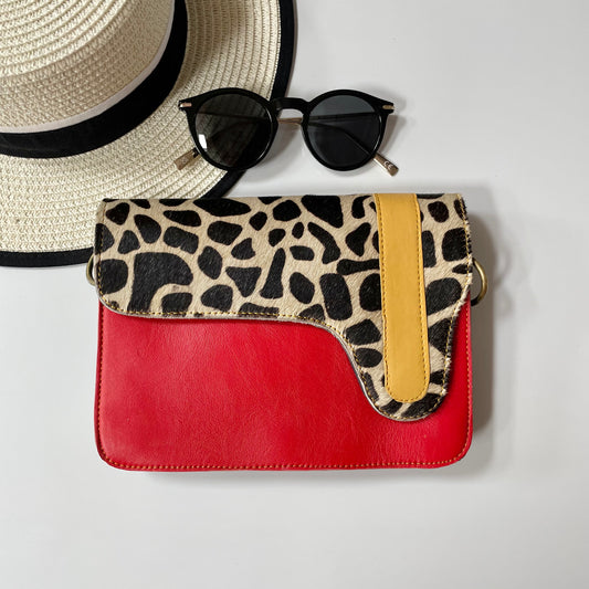 OUTLET Nephele Edna Bag Unique Handmade Recycled Sustainable Leather