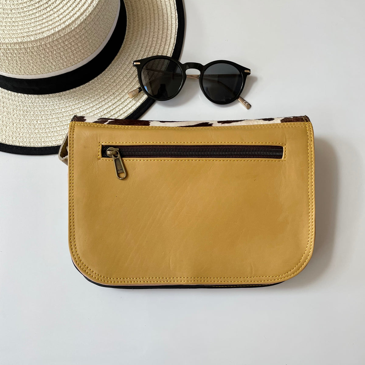 OUTLET Nephele Belle Bag Unique Handmade Recycled Sustainable Leather