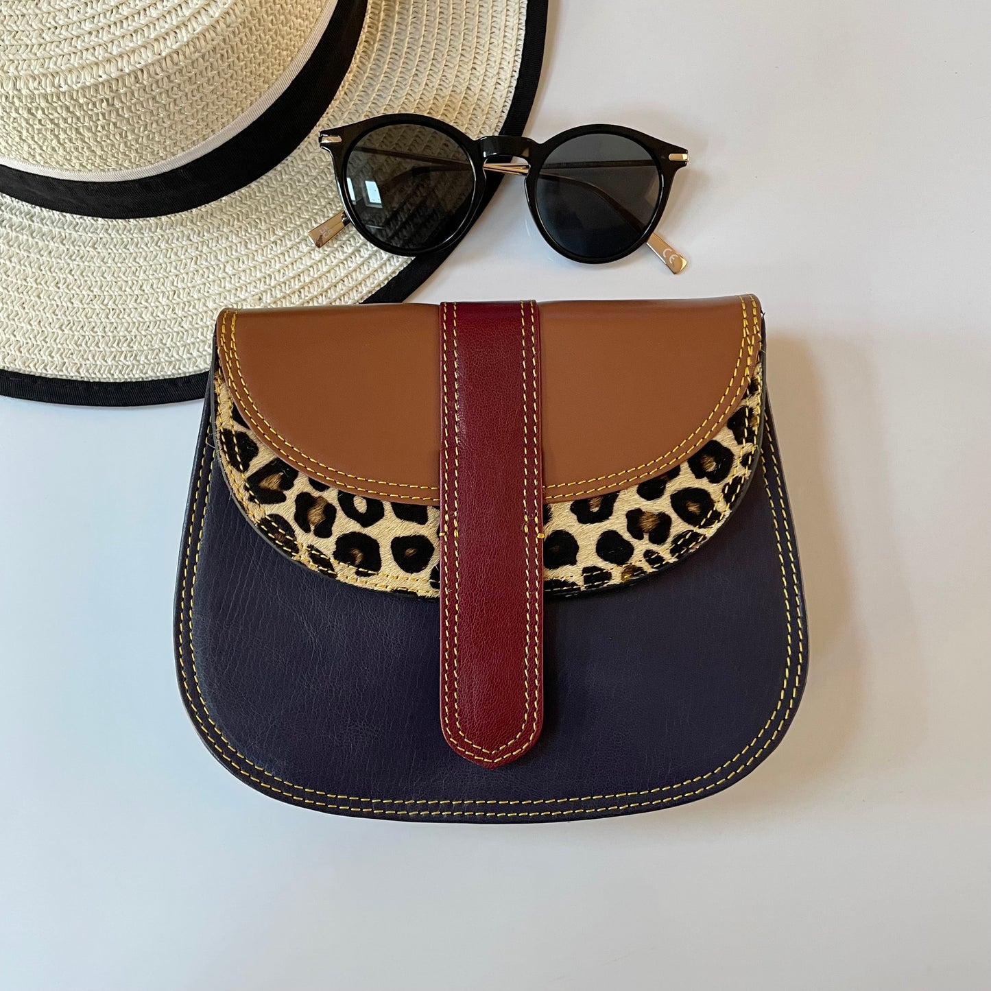 Nephele Cecile Bags Unique Handmade Recycled Sustainable Upcycled Leather