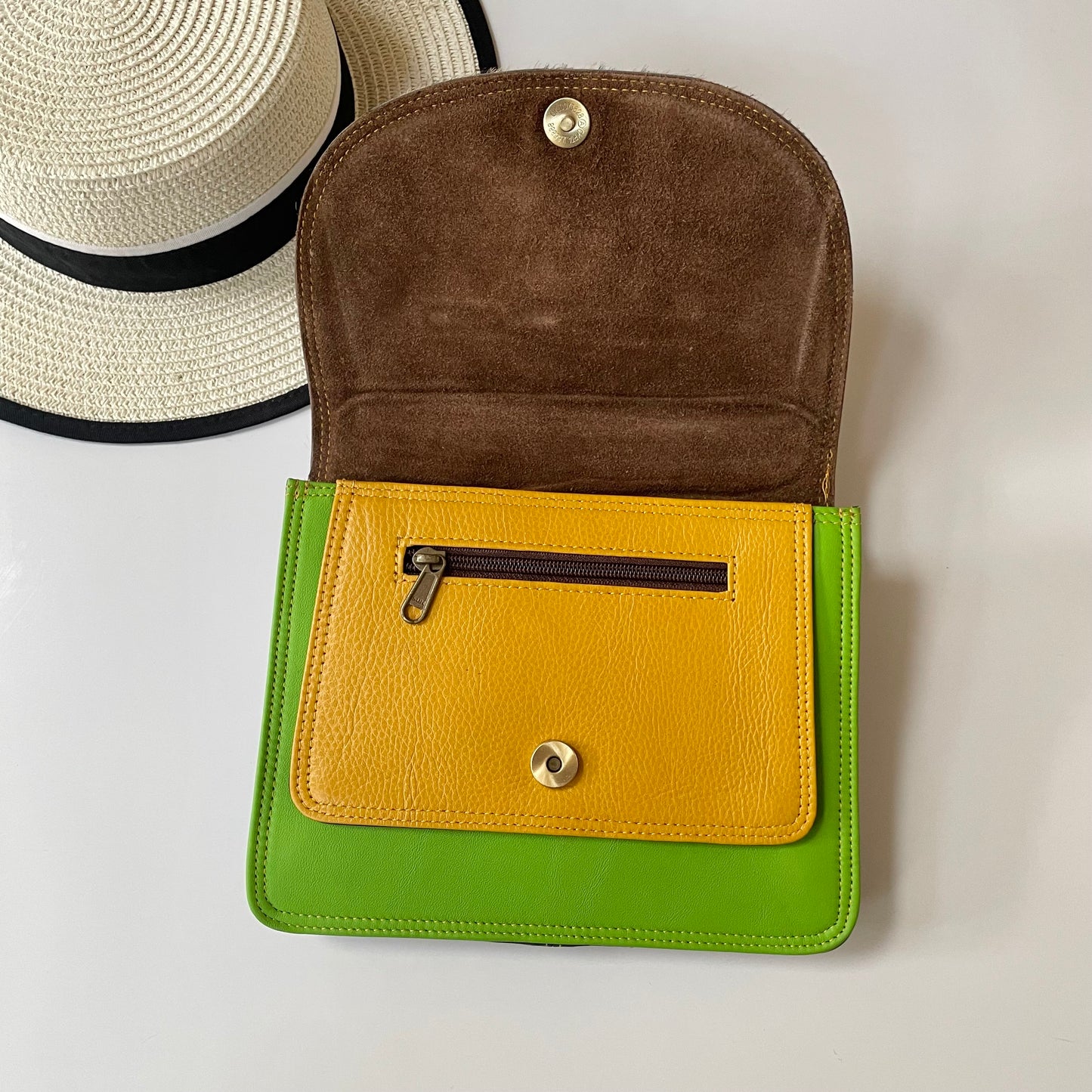 OUTLET Nephele Hana Bag Unique Handmade Recycled Sustainable Leather