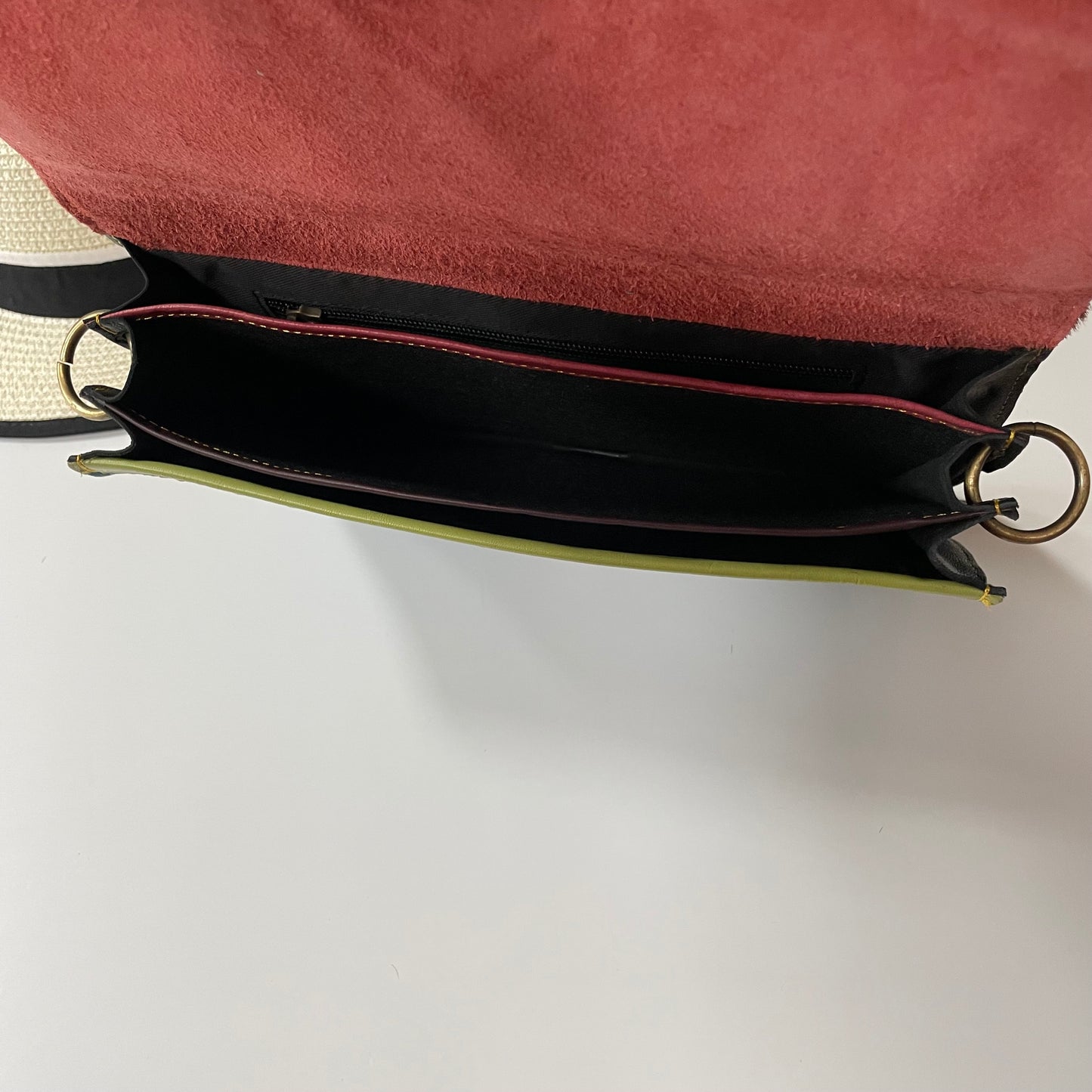OUTLET Nephele Blanche Bag Unique Handmade Recycled Sustainable Leather