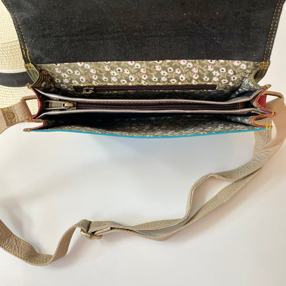 OUTLET Nephele Belle Bag Unique Handmade Recycled Sustainable Leather