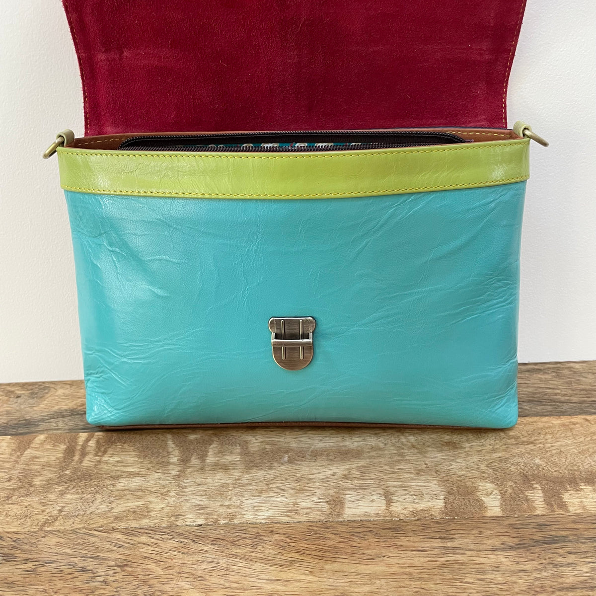 OUTLET Nephele Hattie Bag Unique Handmade Recycled Sustainable Leather