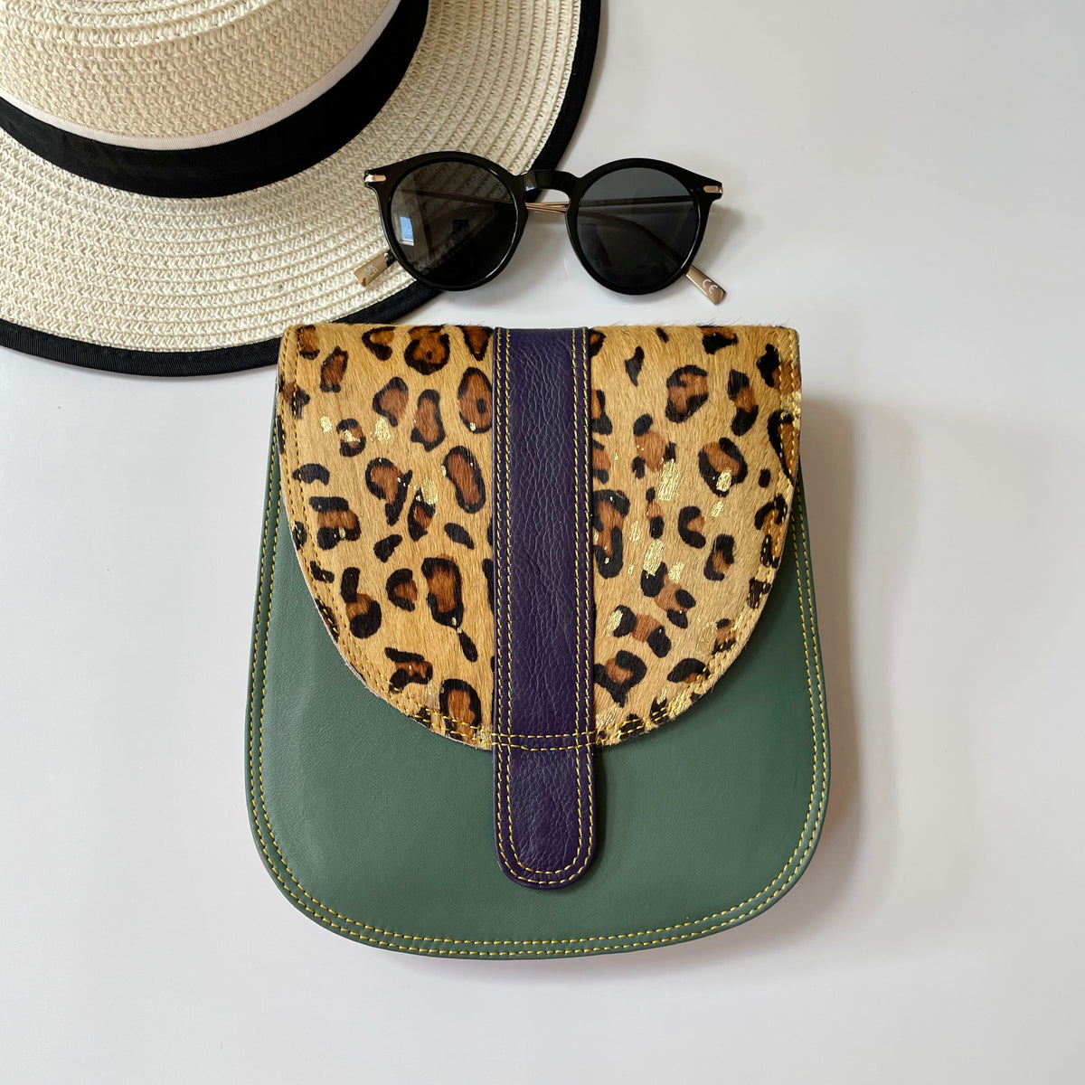 Nephele Margot Bags Unique Handmade Upcycled Sustainable Leather