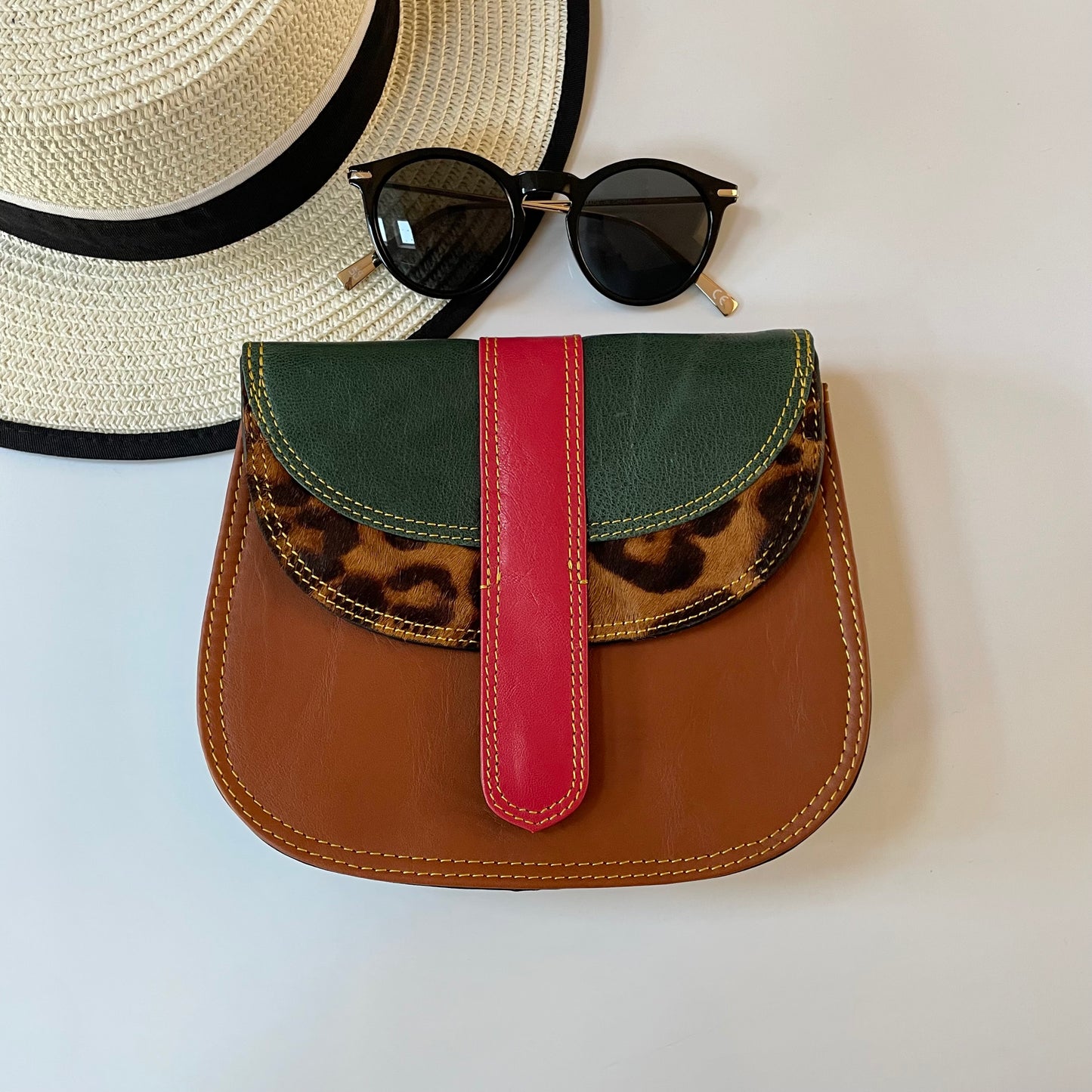 Nephele Cecile Bags Unique Handmade Recycled Sustainable Upcycled Leather