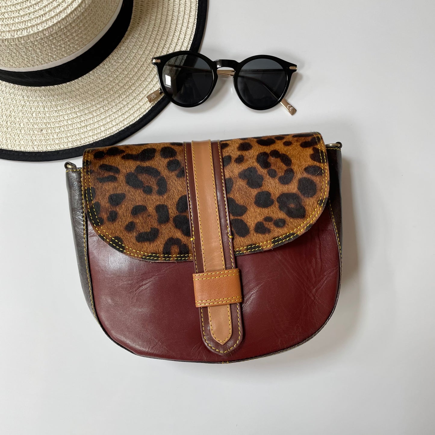 Nephele Dot Bags Unique Handmade Recycled Sustainable Upcycled Leather