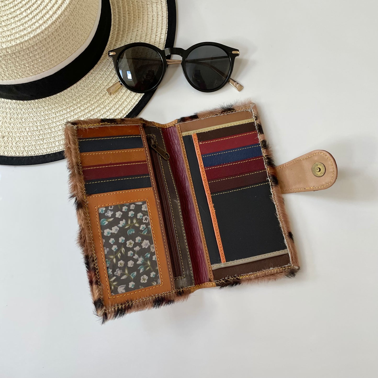 OUTLET Nephele Vera Purse Unique Handmade Recycled Sustainable Leather