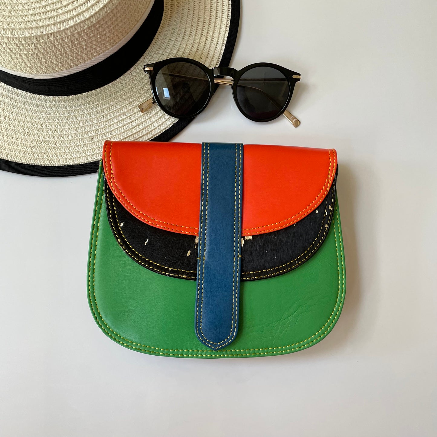 Nephele Cecile Bags Unique Handmade Recycled Sustainable Upcycled Leather