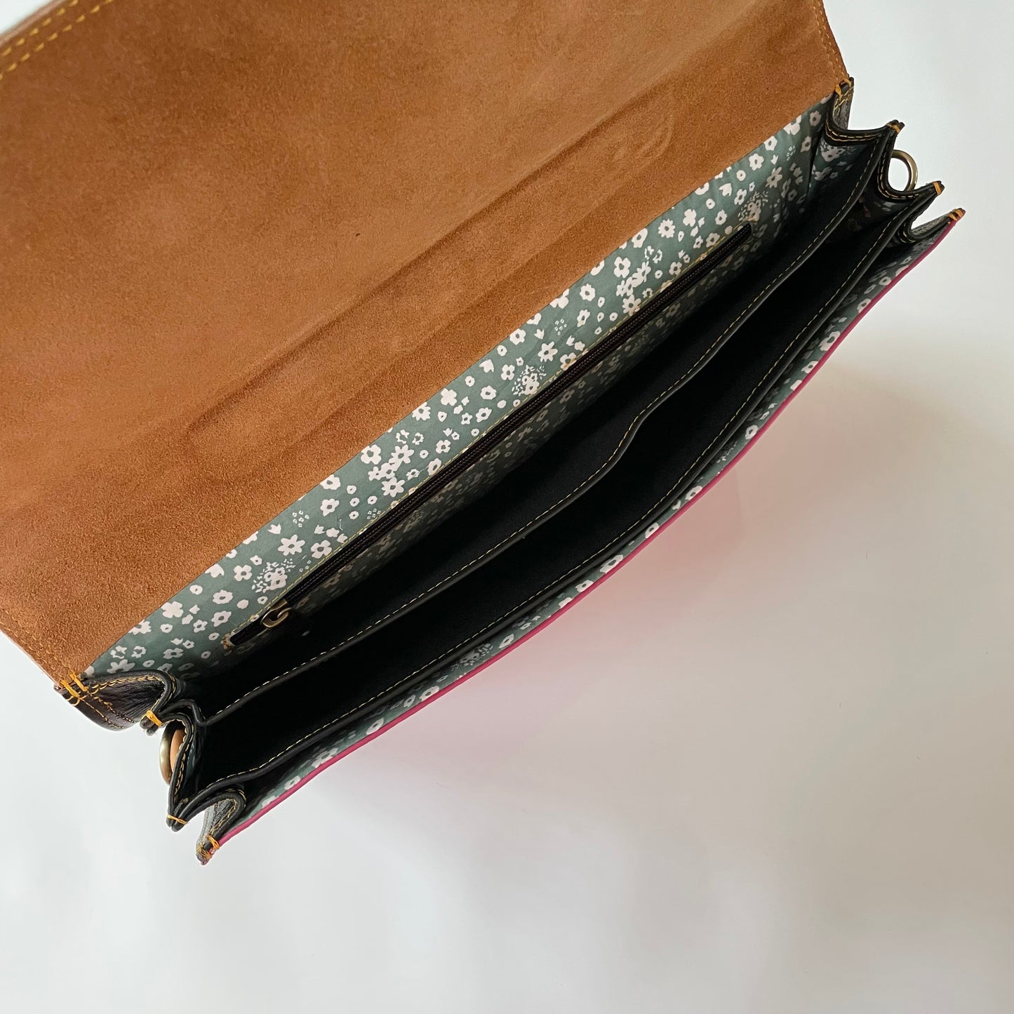 Nephele Holly Laptop Bags Unique Handmade Recycled Sustainable Upcycled Leather