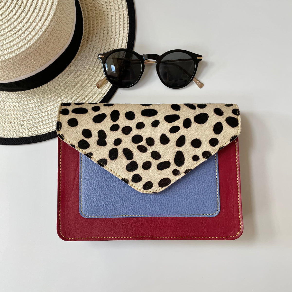 OUTLET Nephele Amy Bag Unique Handmade Recycled Sustainable Leather