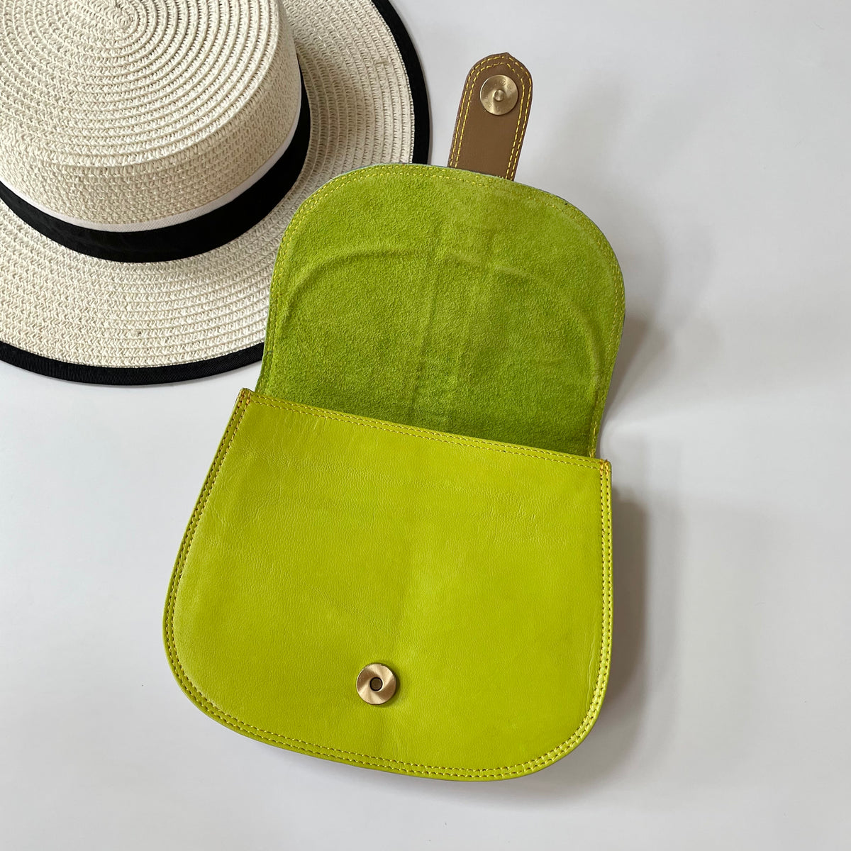 OUTLET Nephele Cecile Bag Unique Handmade Recycled Sustainable Leather