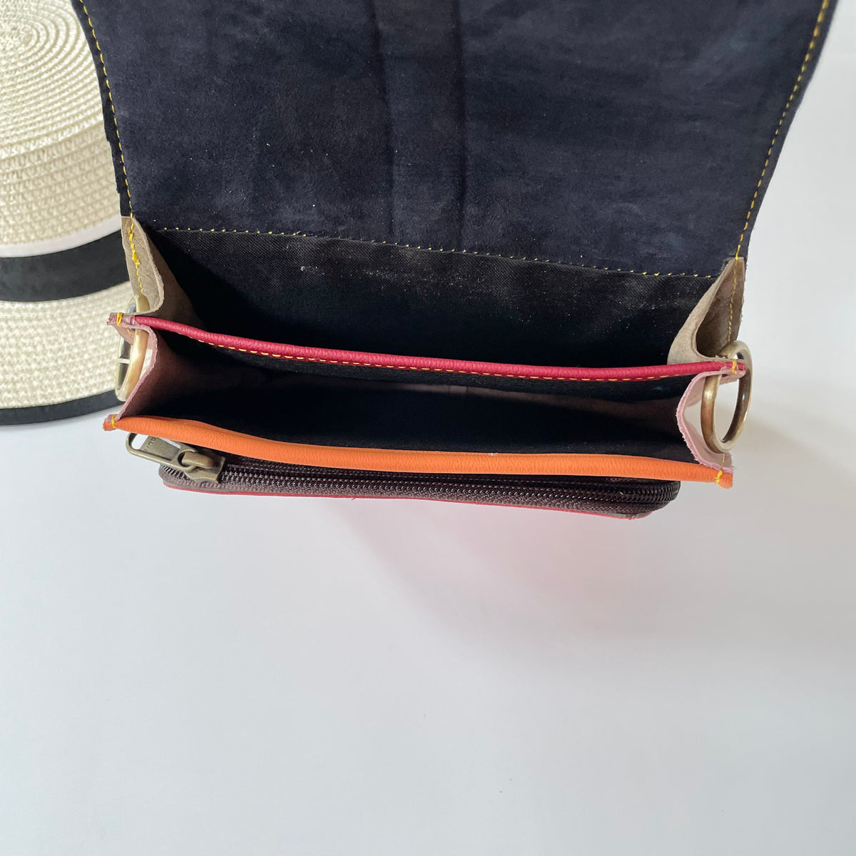 NEW Nephele Agnes Bags Unique Handmade Recycled Leather