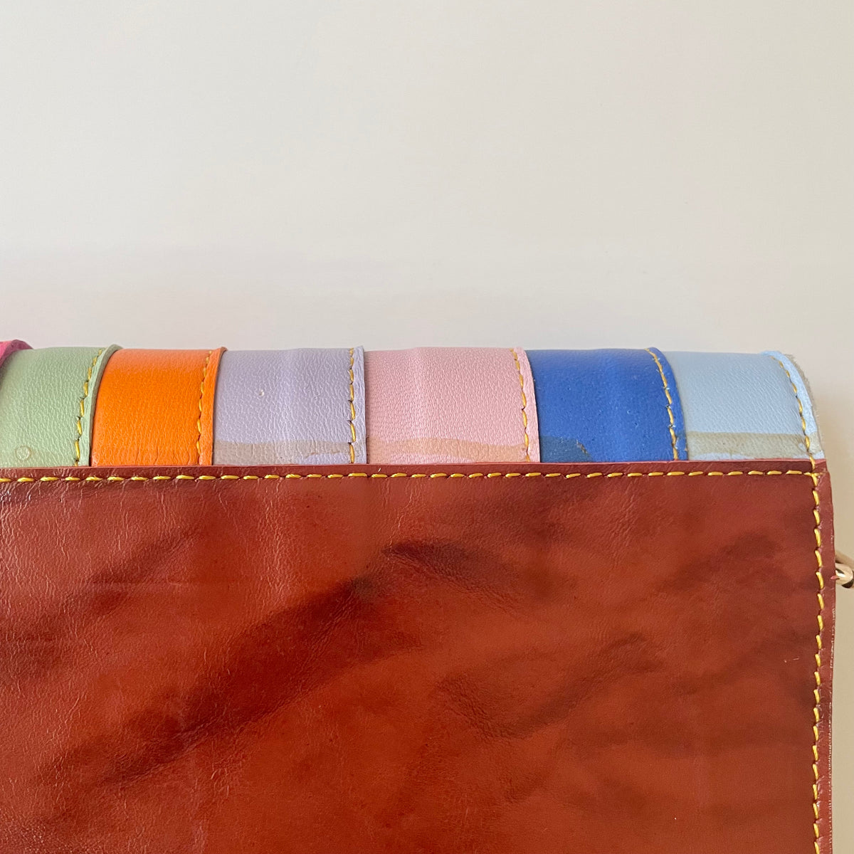 OUTLET Nephele Luna Bag Unique Handmade Recycled Sustainable Leather