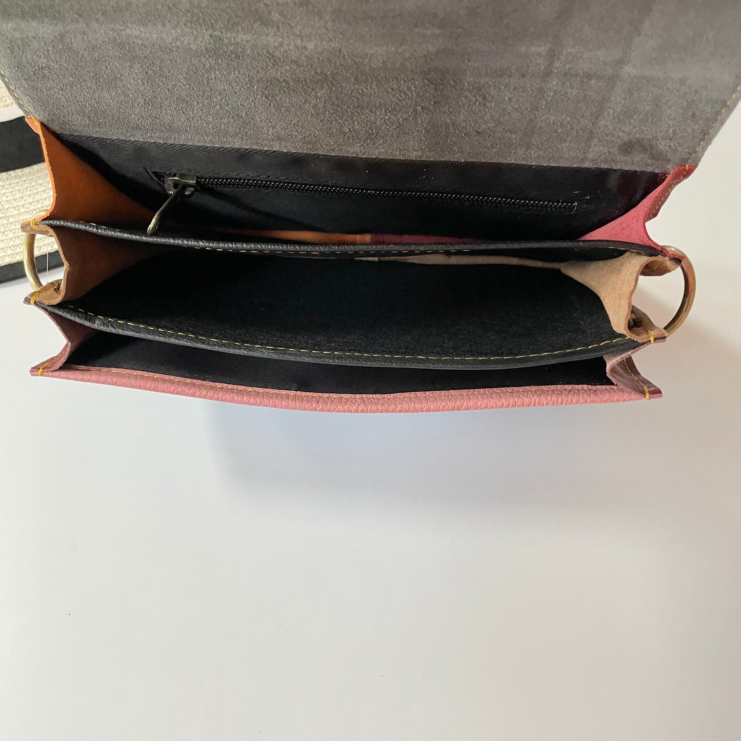 OUTLET Nephele Edna Bag Unique Handmade Recycled Sustainable Leather